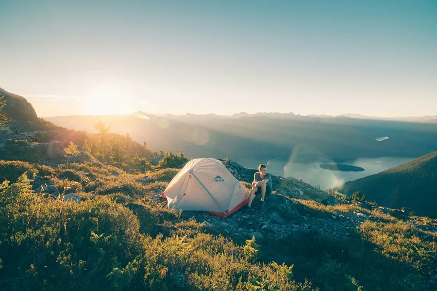 captured with the HERO weekend camping trip