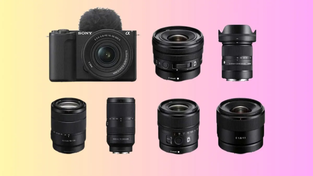 Best Lenses for Sony ZV-E10 II