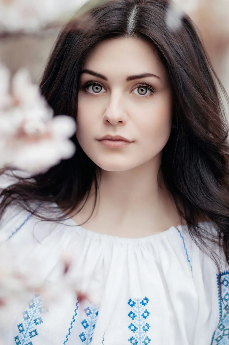 Portrait with buttery bokeh