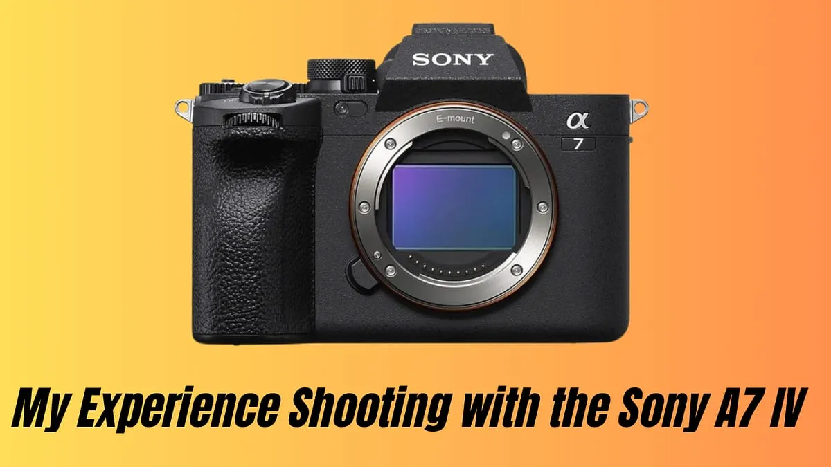 Testing The Sony A7IV Camera